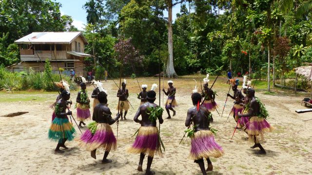 Sing-Sing in Siwak auf Bougainville