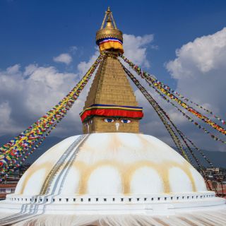 Boudhanath – die größte Stupa im Kathmandutal