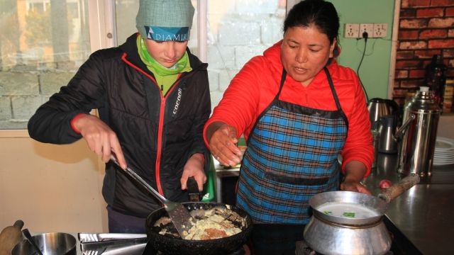 Kochkurs mit Pema Doma Sherpa