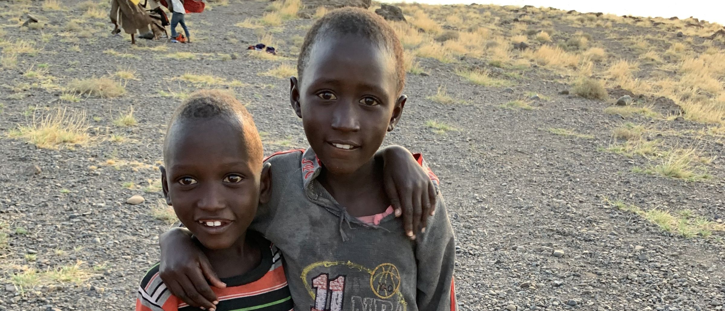 Kinder am Lake Turkana