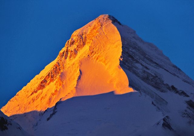 Der Khan Tengri Peak in Kirgistan