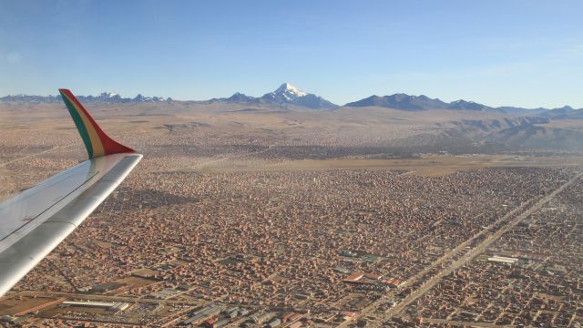 Flug El-Alto Huayna-Potosi