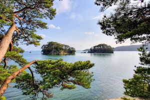Die Bucht von Matsushima