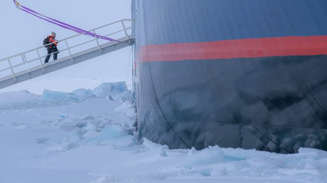 Das Schiff im Eis