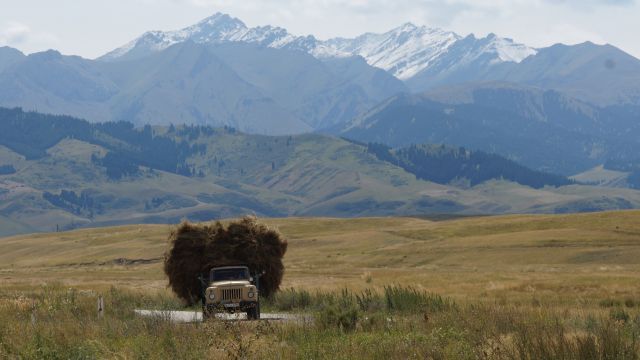 Lastwagen in Kasachstan