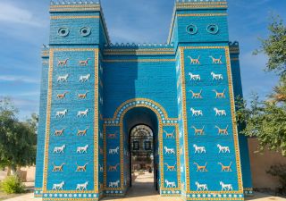 Ishtar-Tor, Eingang zur antiken Stadt Babylon