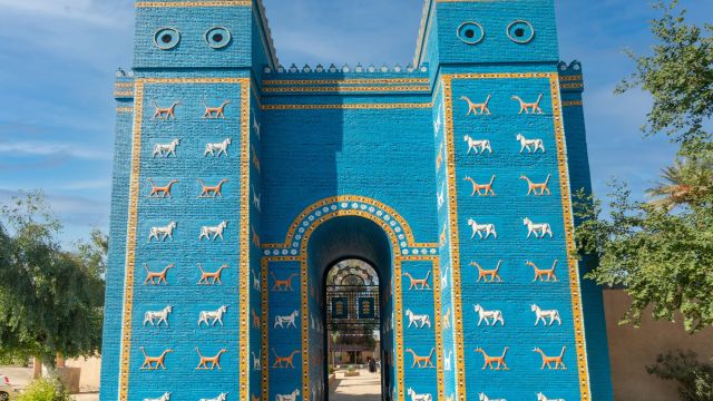 Ishtar-Tor, Eingang zur antiken Stadt Babylon