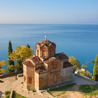 Kirche des Heiligen Johannes am Ohridsee in Ohrid