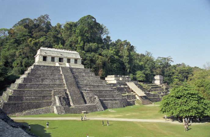 Tempel der Inschriften, Palenque, Chiapas, Mexiko © Diamir
