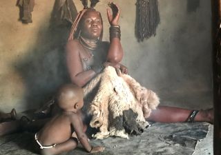 Himba-Dusche