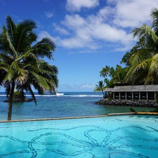 Seabreeze Resort auf Upolu, Samoa