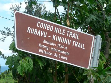 Auf dem Congo-Nile-Trail