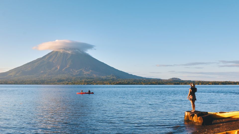 Blick auf den Vulkan Concepción auf der Insel Ometepe