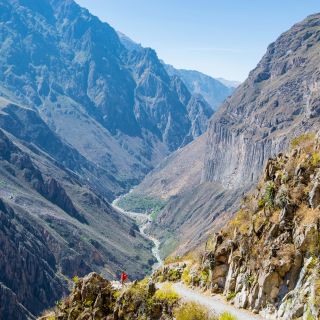 Colca-Trek: Aussicht in den Colca Canyon