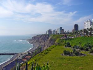 Blick auf Lima