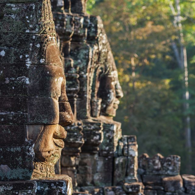 Steingesichter des Bayon-Tempels, Angkor