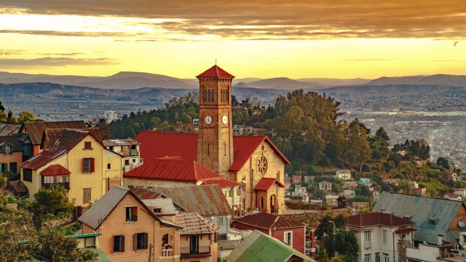 Blick auf die Stadt Antananarivo
