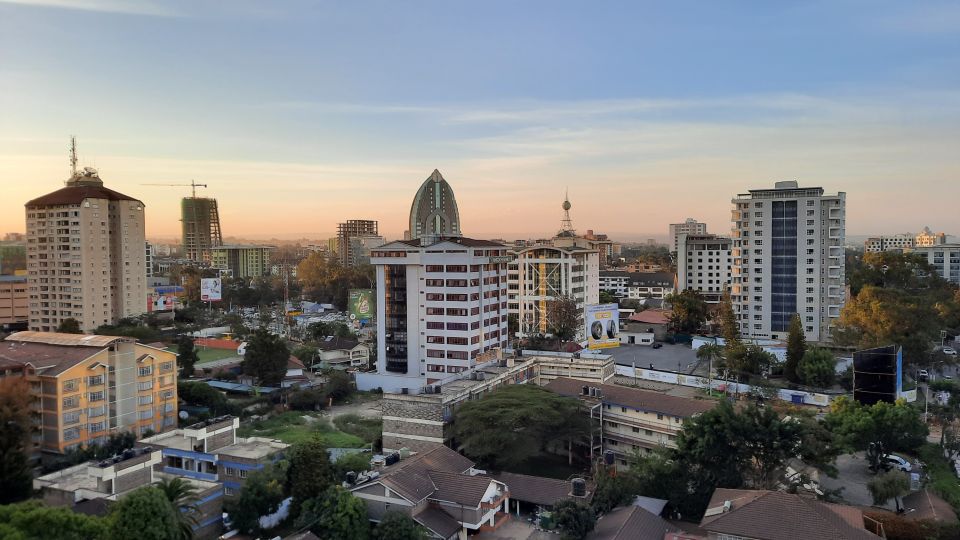 Blick auf Nairobi