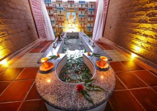 Entspannen Sie bei einem wohltuendem, ayurvedischem Bad