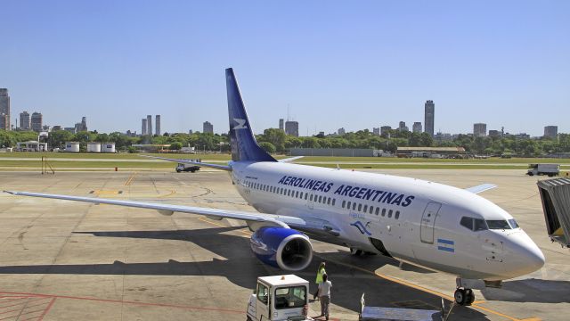 Flugzeug Aerolineas Argentinas