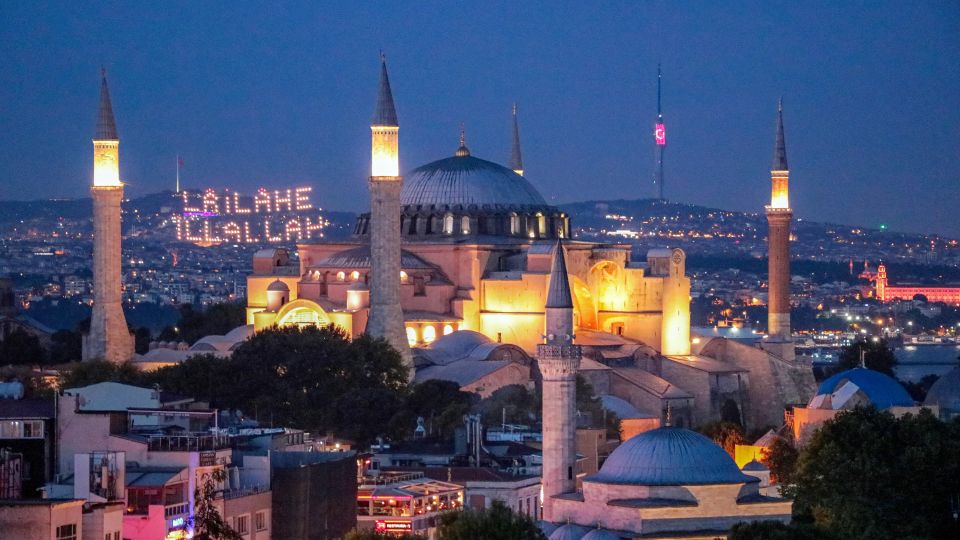 Istanbul – Hagia Sophia im Abendlicht