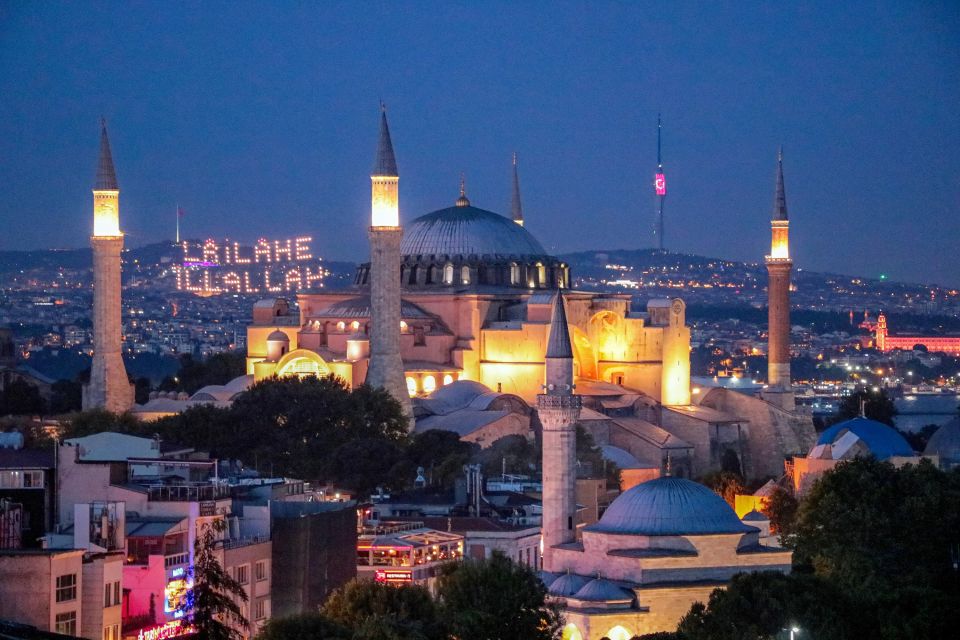 Istanbul – Hagia Sophia im Abendlicht