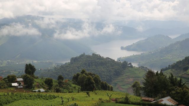 Landschaft in Uganda
