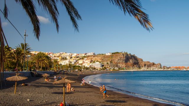 Strand von San Sebastian de La Gomera