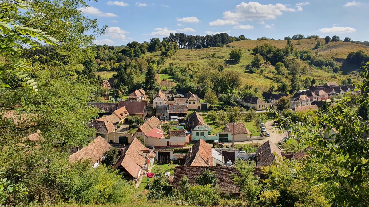 Ein Dorf in Siebenbürgen
