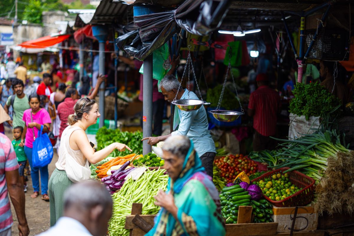 Markt in Sri Lanka