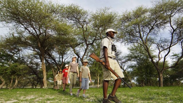 Familiensafari zu Fuß