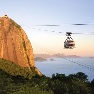 Seilbahnfahrt auf den Zuckerhut in Rio de Janeiro