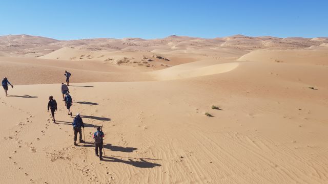 Thomas Kimmel in der Mongolischen Wüste