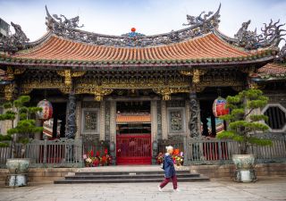 Der Longshan Tempel in Taipeh