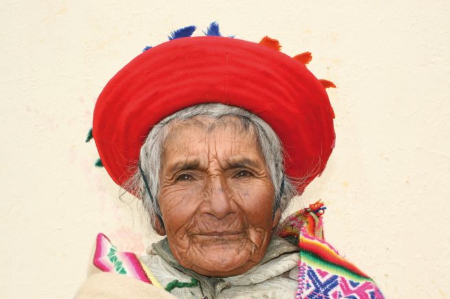 Indigene Frau