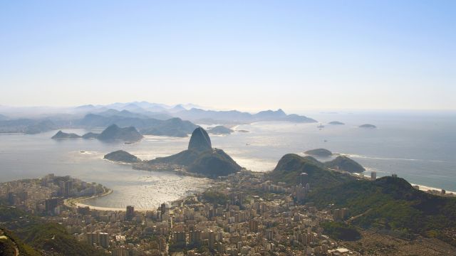 Aussicht auf Rio de Janeiro vom Corcovado