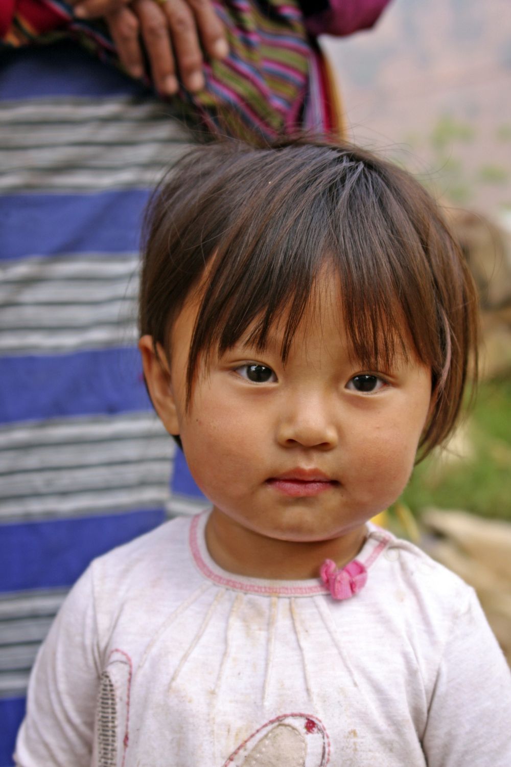 bhutanisches Mädchen in Punakha