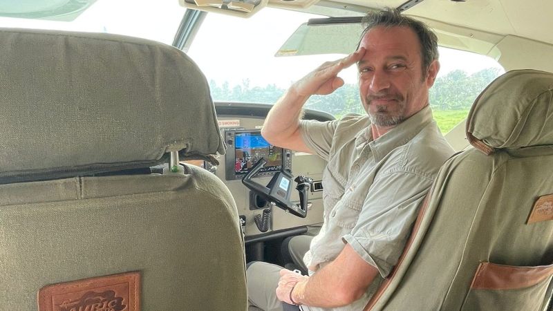 Im Cockpit des Buschfliegers