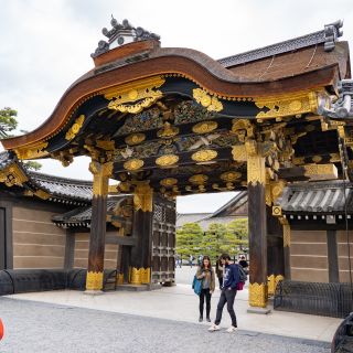 Eingang der Burg Nijo – die Heimstätte des Tokugawa Ieyasu