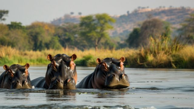 Escobars Flusspferde sind legendär: nach dem Verfall des Anwesens haben sie sich unkontrolliert ausgebreitet und gelten heute als größte Population außerhalb Afrikas.
