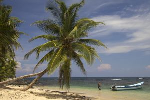 Traumstrand-Kulisse auf den San Blas Inseln