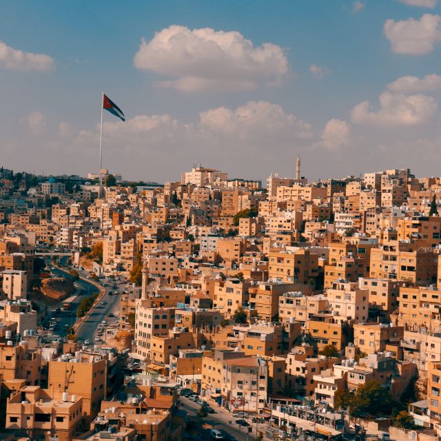 Amman, die Hauptstadt Jordaniens