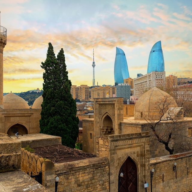 Baku – Blick vom Shirvanshahs-Palast