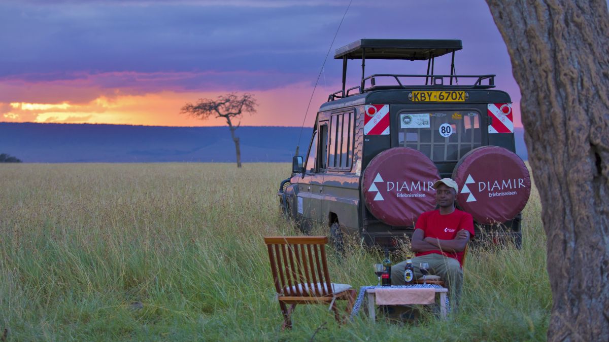 Abendstimmung in Kenia