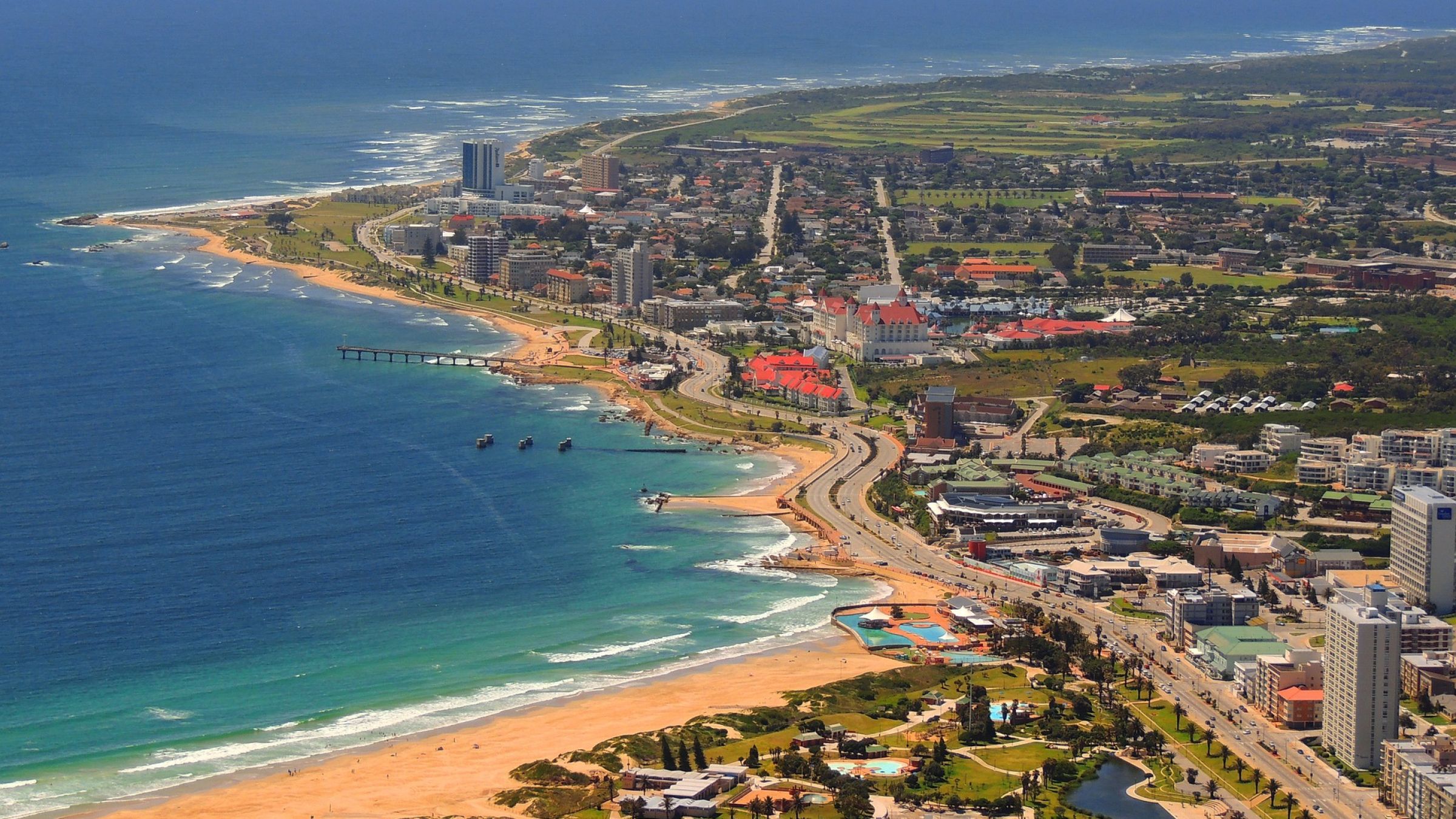 Die Küste von Port Elizabeth