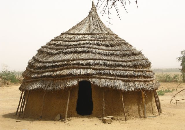 Hütte in Niger