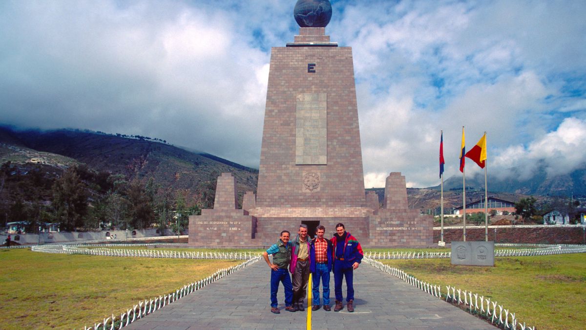 Die erste DIAMIR-Reisegruppe in Ecuador (2001)