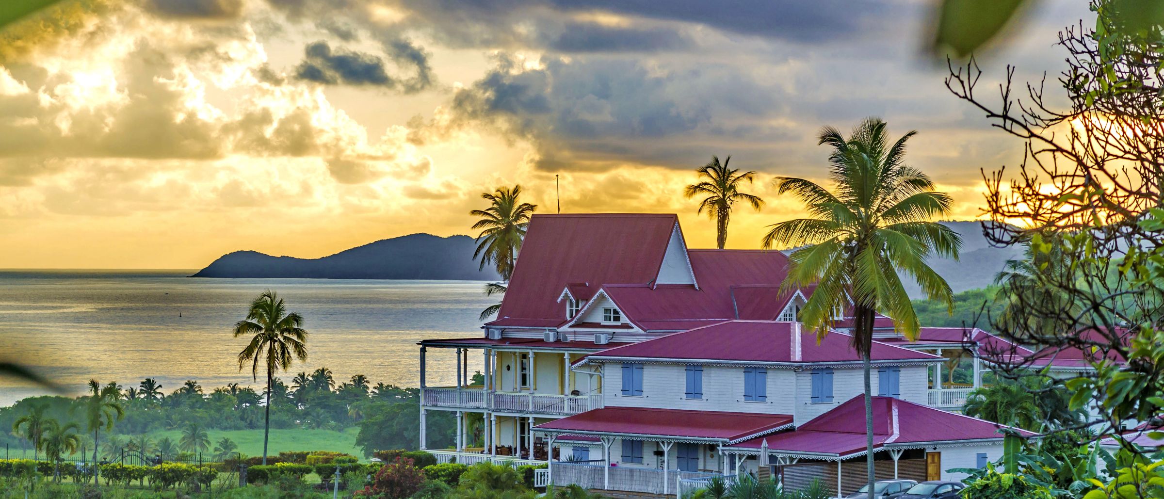 Haus auf Martinique