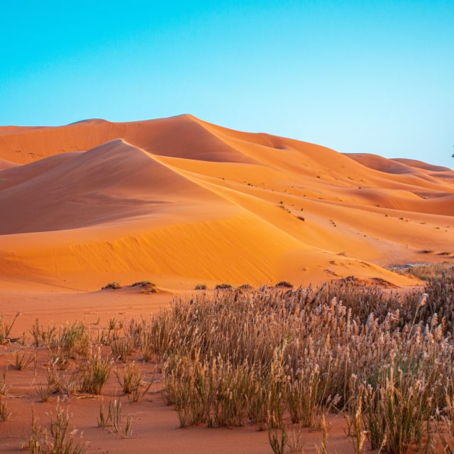 Die Weite der Wüste in Marokko