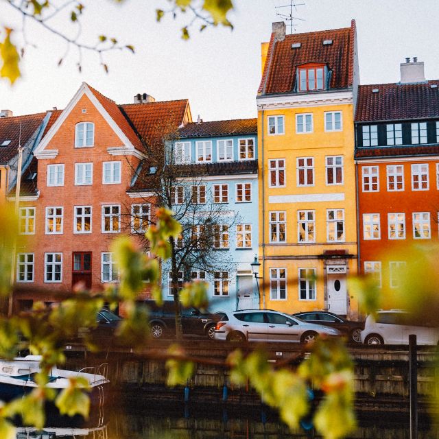 Farbenspiel der Häuser in Kopenhagen - Dänemark